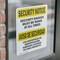 Signmission Security Badges Must Worn Bilingual OSHA Security Notice Sign, Vinyl Decal, 3.5in W x 5in L, 2PK OS-2PACK-SN-D-35-L-11644 - alternate 3
